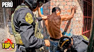 CAZANDO LADRONES con la POLICÍA en PERÚ