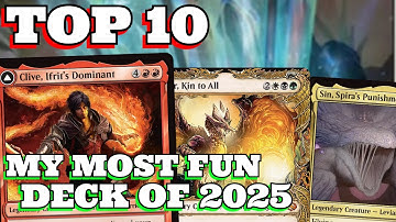 MY TOP 10 FAVORITE DECKS OF 2025