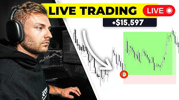 LIVE DAY TRADING - How I Profit $15,597 In 5 Trades (My Strategy)