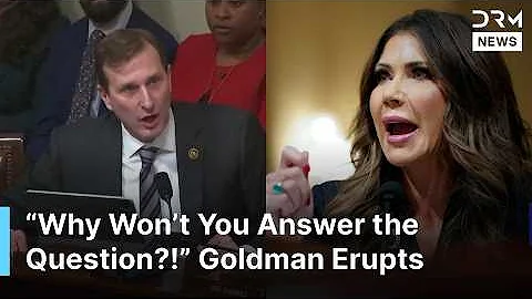 Dan Goldman SHREDS Kristi Noem Over Illegal Deportations and ICE Violence in Fiery Hearing | AC1G