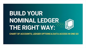 Build Your GL the Right Way: COA, LDG, Ledger Options & Data Access in One Go
