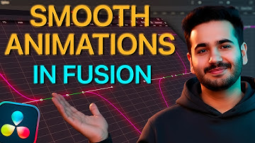 Ease In, Ease Out & Perfect Animation Flow in Fusion | Keyframes & Spline Editor In Fusion