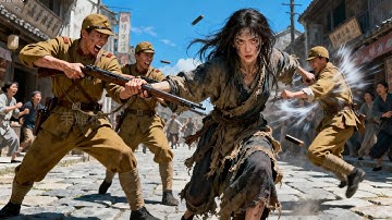 功夫抗日電影！日軍欺負女乞丐，哪料她竟是隱藏絕世高手！ ⚔️ 抗日 MMA | Kung Fu