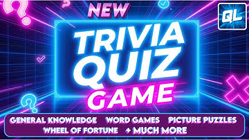 SUPER New Quiz Game For SMART People! | Are You Ready For The Challenge?