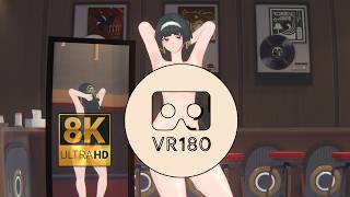 [ MMD THICC ]  mirror VR180 Astra Yao Phut Hon Chandelier Mirror ゼンゼロ Zenless Zone Zero 8K 4320p 3D