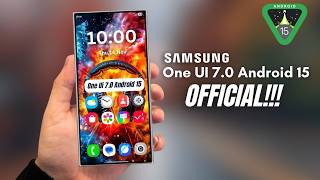 Samsung One UI 7.0 Android 15 - 5 NEW CHANGES!!!