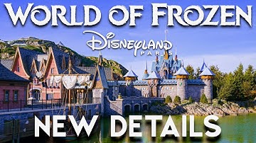 World of Frozen Opening Date & Complete Details Revealed | Disneyland Paris