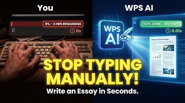Write 3x Faster with WPS AI: Smart Editing Tips for Beginners