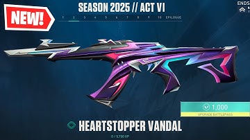 NEW Season 2025 Act 6 Battle Pass for VALORANT Showcase!