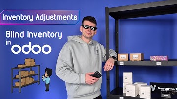 Blind Inventory in Odoo | How to Perform Inventory Adjustments with Ventor PRO (Odoo 19 Tutorial)