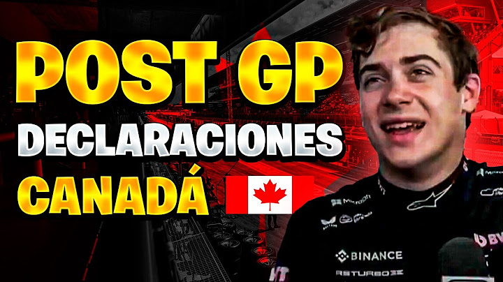 ¡ÚLTIMA HORA IMPACTANTES DECLARACIONES DE FRANCO COLAPINTO POST EL GP DE CANADÁ!