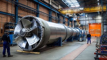 Hoe gigantische pompen, steunen en lagers worden gemaakt. Een volledige documentaire over het pro...