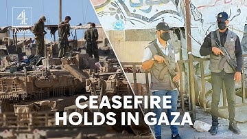 Hamas reasserts control over parts of Gaza ravaged by war