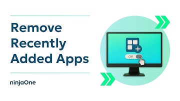 How to Add or Remove Recently Added Apps on the Start Menu