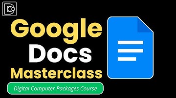 Google Docs Masterclass for Beginners – Full Course Tutorial (Formatting, Templates, Collaboration)