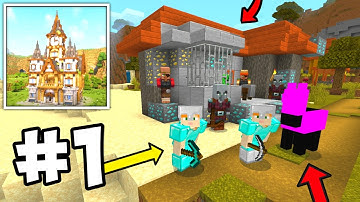 Find Diamonds in Craft Building Block World 3D Multiplayer Survival Gameplay Walkthrough Part 1