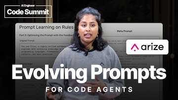 Continual System Prompt Learning for Code Agents – Aparna Dhinakaran, Arize