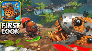 Big Helmets: Heroes of Destiny - First Look Gameplay (iOS, Android)