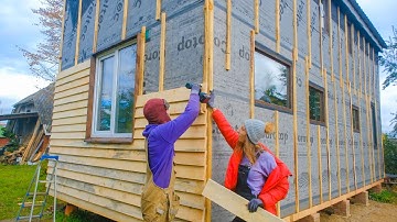 Adding Wood Siding to the TINY House