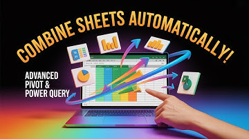 🔥 Advanced Power Pivot Table & Power Query in Excel 2026 | Combine Sheets Automatically in Seconds