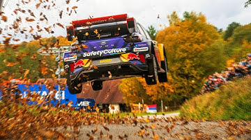The BEST of WRC Central European Rally 2025 💥 Crashes, Action and Raw Sounds