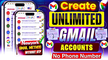 Unlimited Gmail Account Without Phone Verification | Unlimited Gmail Create Method 2025 Create Gmail