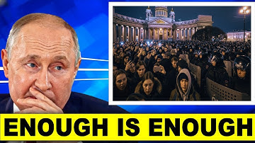 Protesten in St. Petersburg! Jonge Russen TARTEN Poetins verbod en bedreigen zijn heerschappij.