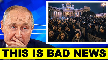 Protesten in St. Petersburg! Jonge Russen TARTEN Poetins verbod en bedreigen zijn heerschappij.