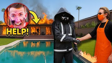 EXPOSED: Burn Face Is Behind the Spy Ninjas Fire?! 😨🔥 Chad Wild Clay, Vy Qwaint, Melvin Pz9)