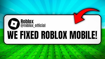ROBLOX MOBILE Just Got a HUGE UPDATE!