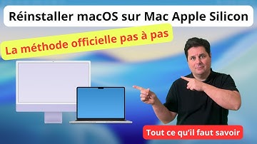 Réinstaller macOS sur Mac Apple Silicon - la méthode officielle pas à pas