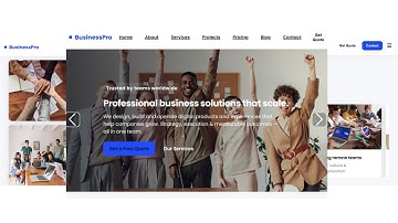 Create a Responsive Business Portfolio Website Using HTML CSS JS Project |#coding #webdesign#website