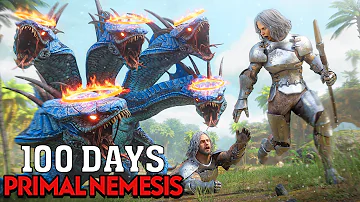 I Have 100 Days To Beat Ark Primal Nemesis