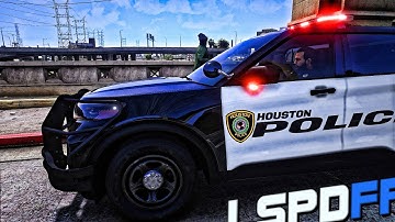 GTA 5 Mods LSPDFR | Houston PD City Patrol | High-Call Volume Wednesday