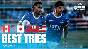 Terrific try-scoring | Pool Stages BEST tries | Pacific Nations Cup 2024