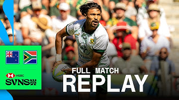 UNMISSABLE SHOWDOWN 😱 | New Zealand v South Africa | HSBC SVNS Cape Town 2025 | Full Match Replay