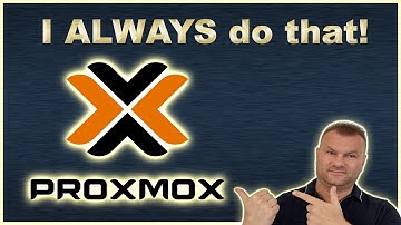 5 things to do after Proxmox installation