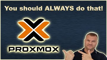 5 things to do after Proxmox installation