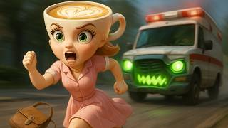 Ballerina Cappucino & Assasino Rescue Baby from INFECTED Ambulance 🚑👶🚨