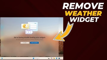 Hoe verwijder ik een weerwidget in Windows 11?