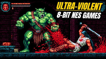 16 Must-Play Ultra Violent & Insanely Brutal 8-Bit NES Games