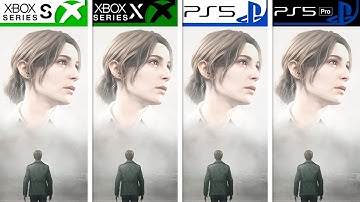 Silent Hill 2 Remake | Xbox Series S/X - PS5 - PS5 Pro | Graphics Comparison