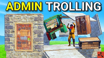 I CURSED These Rust Players Bases - Rust Admin Trolling