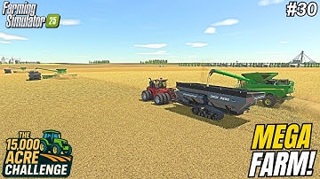 $3,000,000 OAT HARVEST! 2.8 MILLION LITERS FROM ONE MEGA FIELD! | 15,000 ACRE CHALLENGE | FS25 #30