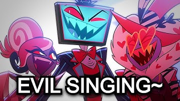 "Once We Get Up There" but the lyrics are literal (Hazbin Hotel Parody)