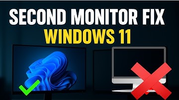 Second Monitor Not Detected in Windows 11? (Working Fix!)