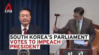 South Korea’s parliament votes to impeach president over martial law declaration