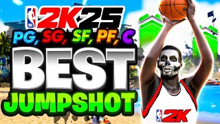 #1 BEST JUMPSHOTS in NBA 2K25 for ALL BUILDS   HEIGHTS   3PT RATING! BEST SHOOTING TIPS!