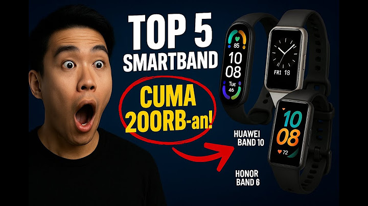 5 SMARTBAND MURAH TERBAIK 2025! Mulai 200 Ribuan!