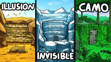 I Tricked Players with 3 Invisible Bases